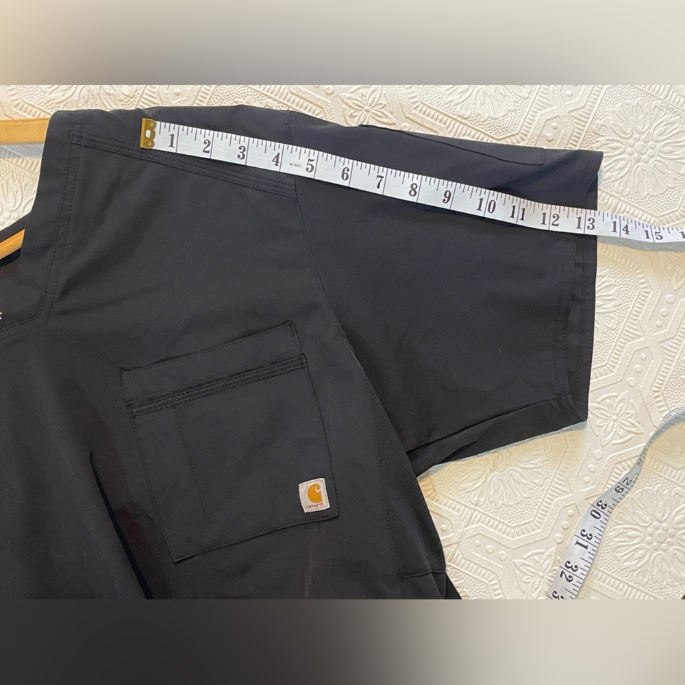 Carhartt Men’s Black Scrub Shirt - Picture 14 of 14